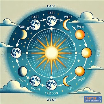 การเคลื่อนที่ของดวงอาทิตย์และดวงจันทร์