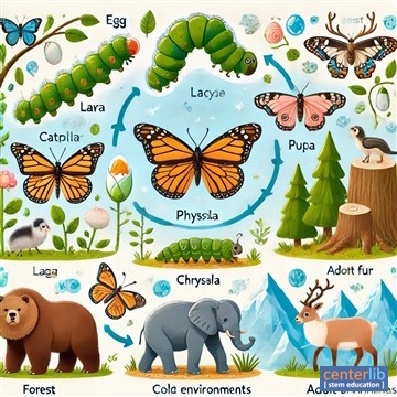 วงจรชีวิตของสัตว์และการปรับตัวของสัตว์ในสภาพแวดล้อม