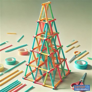 STEM Activities Guidebook - สร้างหอคอยจากหลอดดูดน้ำ