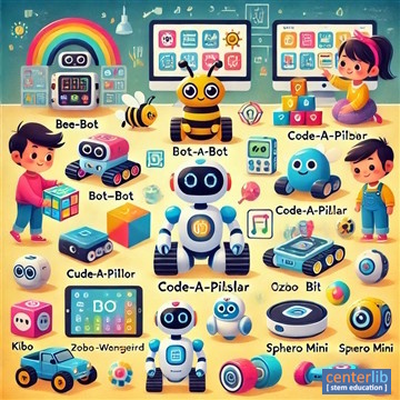 ตัวอย่างหุ่นยนต์ที่สามารถเขียนโปรแกรมบังคับได้ง่าย